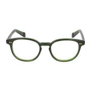 Kaleos Runda acetatglasögon Blanco modell Green, Unisex