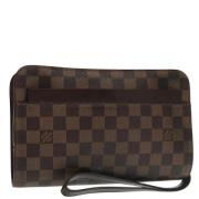 Louis Vuitton Vintage Pre-owned Canvas kuvertvskor Brown, Dam