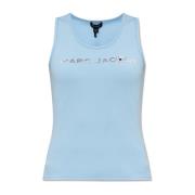 Marc Jacobs Logo top Blue, Dam