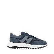 Hogan Blå Mocka Sneakers med Memory Foam Blue, Herr