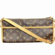 Louis Vuitton Vintage Pre-owned Canvas louis-vuitton-vskor Brown, Dam