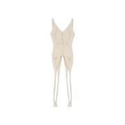 Rick Owens Wool Tank Top Beige, Herr