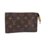 Louis Vuitton Vintage Pre-owned Canvas necessrer Brown, Dam