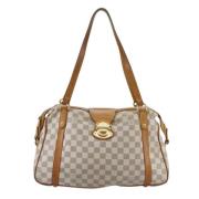 Louis Vuitton Vintage Pre-owned Canvas louis-vuitton-vskor White, Dam