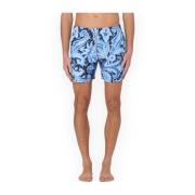 Etro Roma Pocket Swim Trunk Beachwear Multicolor, Herr