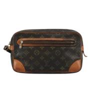 Louis Vuitton Vintage Pre-owned Canvas kuvertvskor Brown, Dam