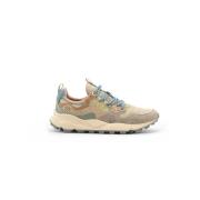 Flower Mountain Blommig Sportig Sneakers Multicolor, Dam