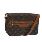 Louis Vuitton Vintage Pre-owned Canvas louis-vuitton-vskor Brown, Dam