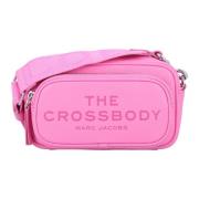 Marc Jacobs Rosa Båge Handväska Crossbody Väska Pink, Dam