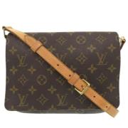 Louis Vuitton Vintage Pre-owned Canvas louis-vuitton-vskor Brown, Dam