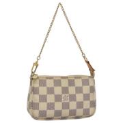 Louis Vuitton Vintage Pre-owned Canvas louis-vuitton-vskor White, Dam