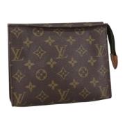 Louis Vuitton Vintage Pre-owned Canvas louis-vuitton-vskor Brown, Dam