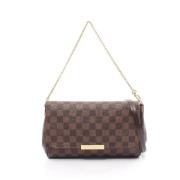 Louis Vuitton Vintage Pre-owned Canvas handvskor Brown, Dam