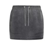 T by Alexander Wang Minikjol med Strassdragsko Gray, Dam