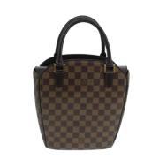 Louis Vuitton Vintage Pre-owned Canvas handvskor Brown, Dam