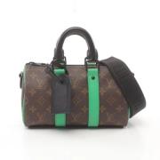 Louis Vuitton Vintage Pre-owned Canvas handvskor Brown, Dam