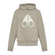 Moose Knuckles Hoodie Gray, Herr