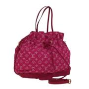 Louis Vuitton Vintage Pre-owned Canvas louis-vuitton-vskor Pink, Dam