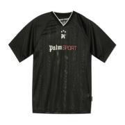 Palm Angels T-shirt med logotyp Black, Herr