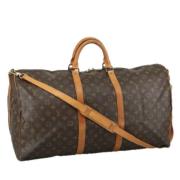 Louis Vuitton Vintage Pre-owned Canvas resvskor Brown, Dam