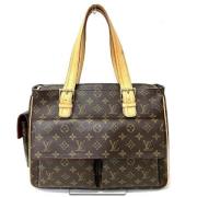 Louis Vuitton Vintage Pre-owned Canvas louis-vuitton-vskor Brown, Dam