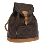 Louis Vuitton Vintage Pre-owned Canvas ryggsckar Brown, Dam