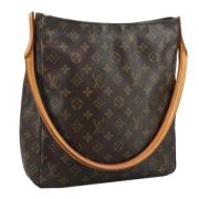 Louis Vuitton Vintage Pre-owned Canvas louis-vuitton-vskor Brown, Dam