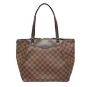 Louis Vuitton Vintage Pre-owned Canvas louis-vuitton-vskor Brown, Dam