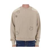 Dsquared2 Stilig Pullover Beige, Herr