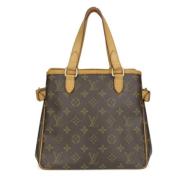 Louis Vuitton Vintage Pre-owned Canvas axelremsvskor Brown, Dam