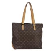 Louis Vuitton Vintage Pre-owned Canvas handvskor Brown, Dam