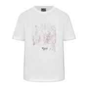 Emporio Armani EA7 T-shirt från kollektionen White, Dam