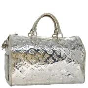 Louis Vuitton Vintage Pre-owned Plast handvskor Gray, Dam