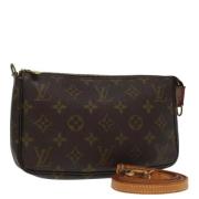 Louis Vuitton Vintage Pre-owned Canvas necessrer Brown, Dam