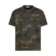 Valentino Casual T-shirt i H24-stil Green, Herr