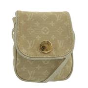 Louis Vuitton Vintage Pre-owned Canvas louis-vuitton-vskor Beige, Dam