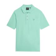 Lyle & Scott SS Polo Shirts Superfine Polo Shirt Green, Herr