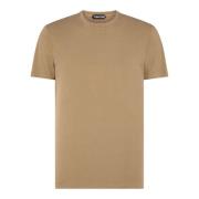 Tom Ford Beige Crew-Neck T-Shirt Beige, Herr