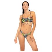 4Giveness Madame Butterfly Bikini Set Badkläder Multicolor, Dam