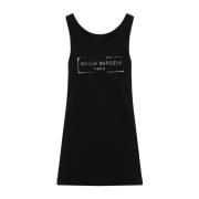 Maison Margiela Stilren Tanktop för Kvinnor Black, Dam