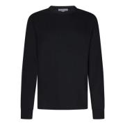 James Perse Svart Crewneck T-shirts och Polos Black, Herr