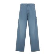 Maison Margiela Klassiska Denim Jeans med Fem Fickor Blue, Herr