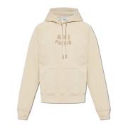 Ami Paris Hoodie Beige, Herr