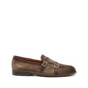 Santoni Malibu Loafer för Män Brown, Herr