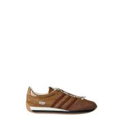 Adidas Pony Hair Läder Sneakers Brown, Herr