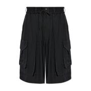 Y-3 Cargoshorts Black, Herr