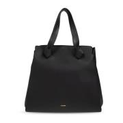 Jil Sander Väska Knut Tote Medium Black, Dam