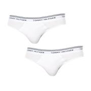 Tommy Hilfiger 3-Pack Elastiska Bomullsboxershorts White, Herr