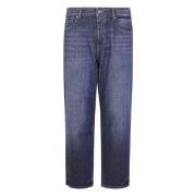 7 For All Mankind Bred Denim Roadmap Jeans Blue, Herr