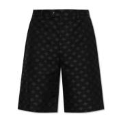 Amiri Monogram Shorts Black, Herr